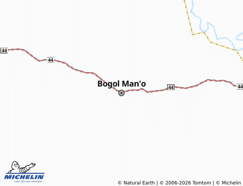 MICHELIN Bogol Man'o map - ViaMichelin