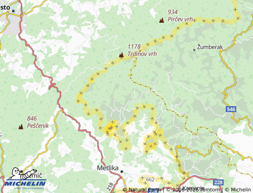 MICHELIN Kunčani map - ViaMichelin