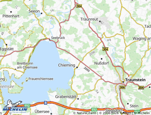 MICHELIN Egerer map - ViaMichelin