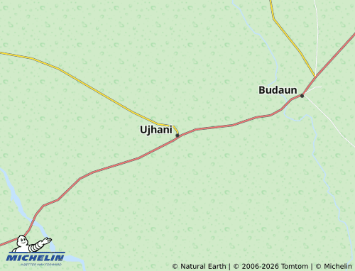 Mappa MICHELIN Ujhani - ViaMichelin