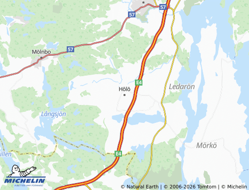 Carte MICHELIN Hölö - ViaMichelin