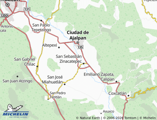 Mappa MICHELIN El Carmen Quinta Sección - ViaMichelin