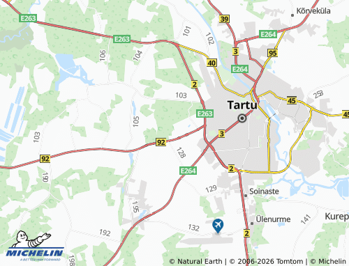 MICHELIN Märja map - ViaMichelin