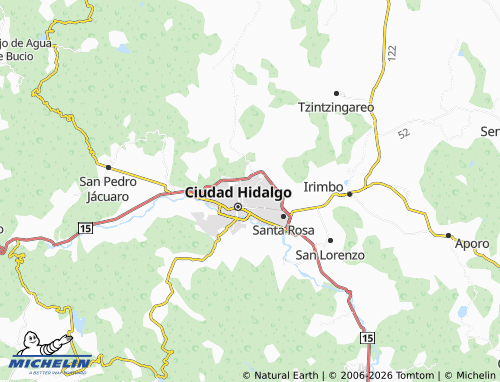 Mappa MICHELIN San Ángel - ViaMichelin