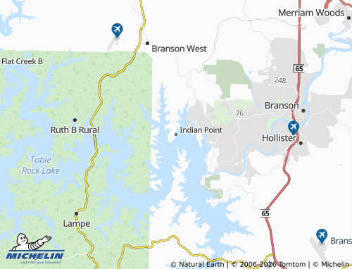 Mappa MICHELIN Indian Point - ViaMichelin