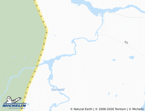 Mapa MICHELIN Goutiena - ViaMichelin
