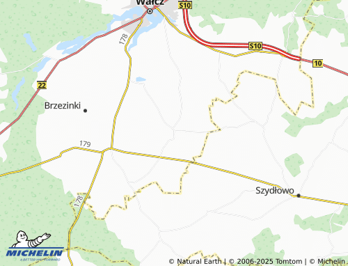 MICHELIN Różewo map - ViaMichelin