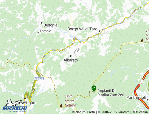 MICHELIN Il Costello map - ViaMichelin
