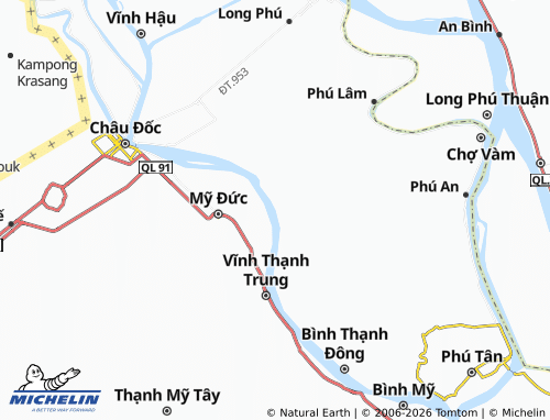 Mapa MICHELIN Hòa Lạc - ViaMichelin