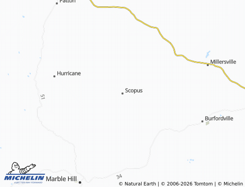 Mappa MICHELIN Scopus - ViaMichelin