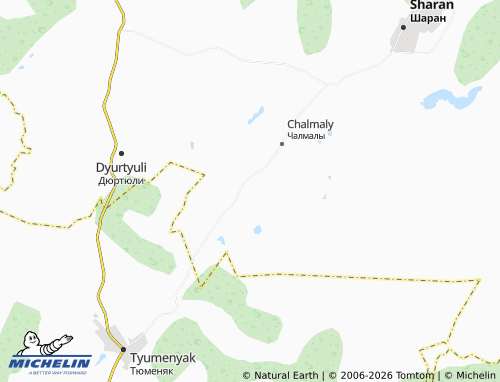 MICHELIN-Landkarte Dyurmenevo - ViaMichelin