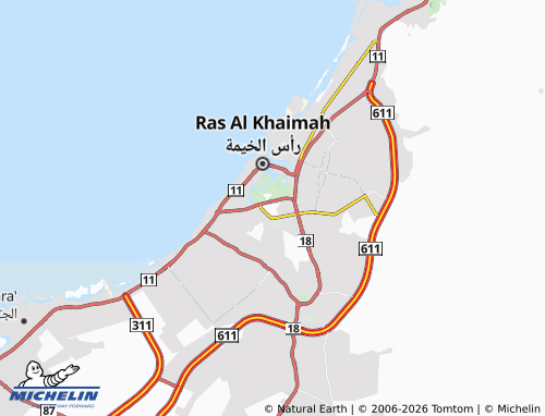 Carte MICHELIN al-Qarm - ViaMichelin