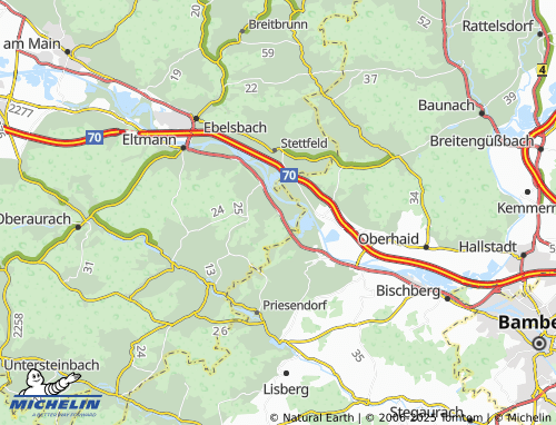 MICHELIN-Landkarte Roßstadt - ViaMichelin