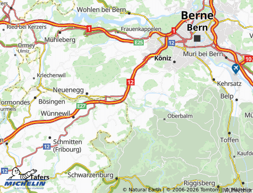 MICHELIN Thörishaus map - ViaMichelin