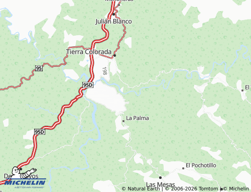 MICHELIN Omitlán map - ViaMichelin
