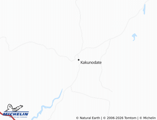 Mappa MICHELIN Kakunodate - ViaMichelin
