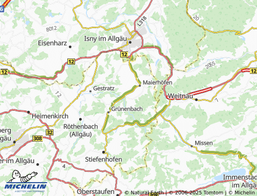 Mapa MICHELIN Riedholz - ViaMichelin