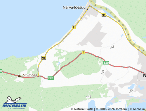 Carte MICHELIN Puhkova - ViaMichelin