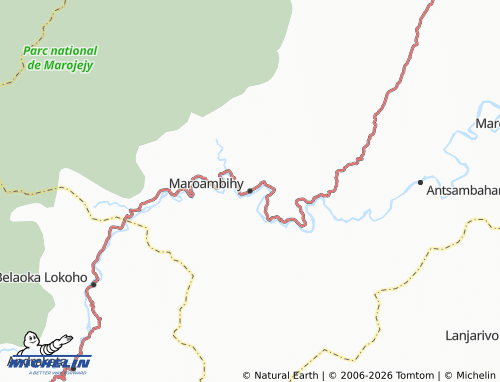 Mapa MICHELIN Maroambihy - ViaMichelin