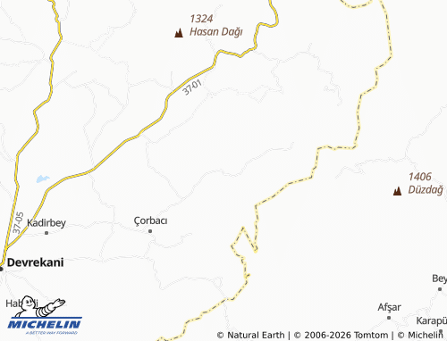 Mappa MICHELIN Başakpınar - ViaMichelin
