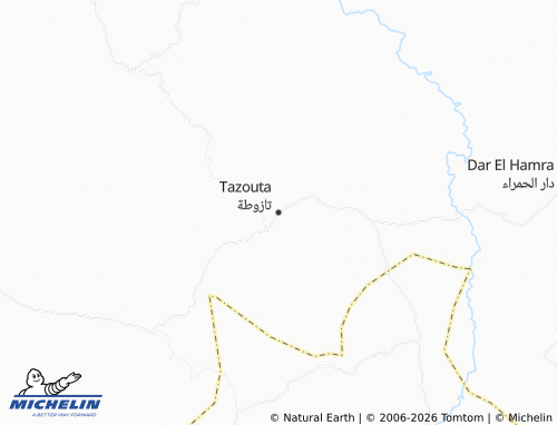 MICHELIN Tazoutah map - ViaMichelin