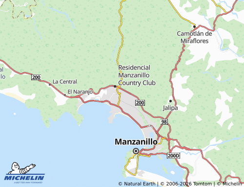 Mapa MICHELIN Sol del Pacífico - ViaMichelin