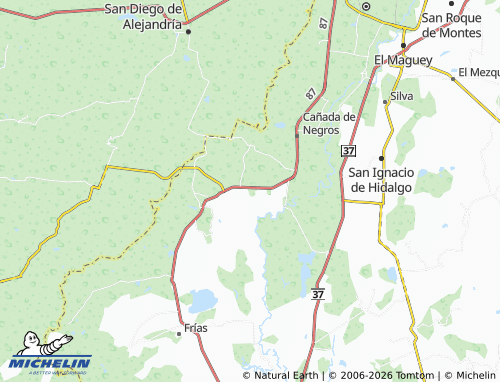 Mappa MICHELIN El Pedernal - ViaMichelin