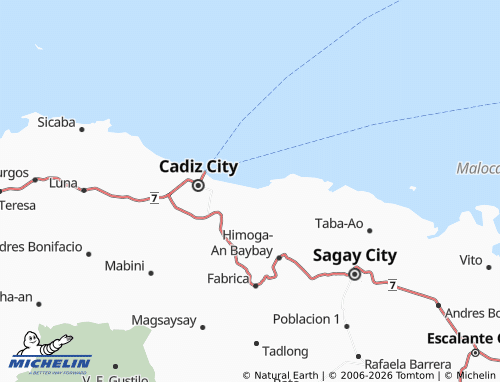 MICHELIN Banquerohan map - ViaMichelin