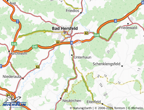 Mapa MICHELIN Unterhaun - ViaMichelin