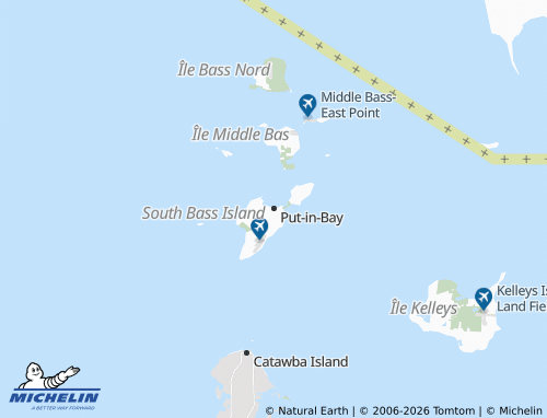 Mapa MICHELIN Put-in-Bay - ViaMichelin