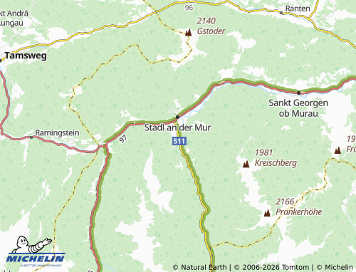 MICHELIN Paal map - ViaMichelin
