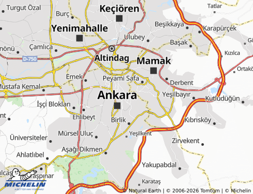 Mappa MICHELIN Umut - ViaMichelin
