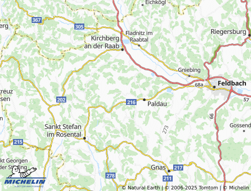 Kaart MICHELIN Axbach - ViaMichelin