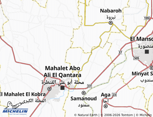 Mapa MICHELIN Majoul - ViaMichelin