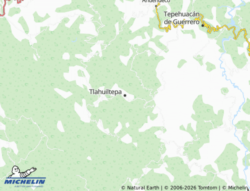 Mapa MICHELIN Tlahuiltepa - ViaMichelin