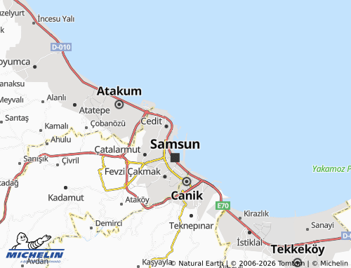 MICHELIN Liman map - ViaMichelin