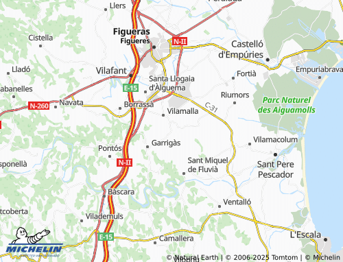 Mappa MICHELIN Tonyà - ViaMichelin