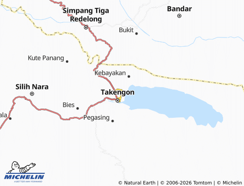 Carte MICHELIN Nunang Antara - ViaMichelin