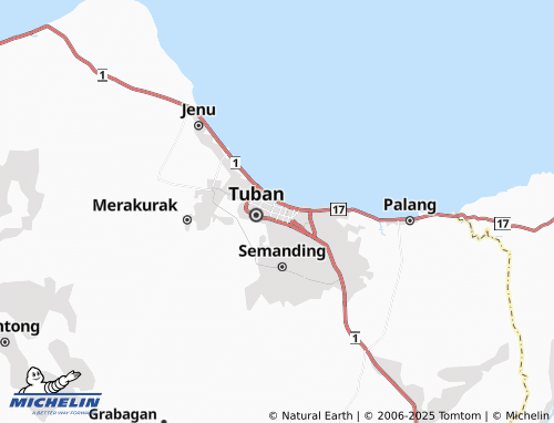 MICHELIN Sidomulyo map - ViaMichelin