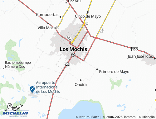 MICHELIN Los Ángeles map - ViaMichelin