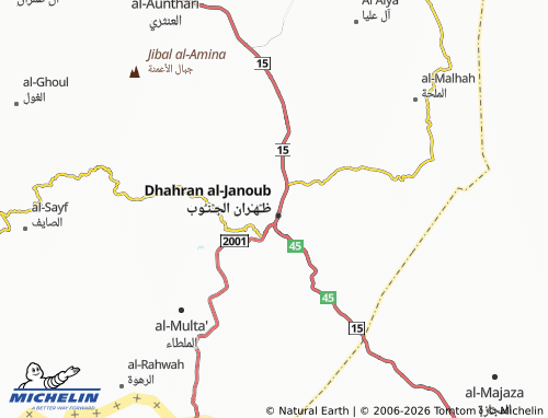 MICHELIN-Landkarte al-Wisayf - ViaMichelin