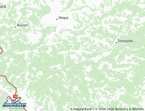 Mappa MICHELIN Sfârcea - ViaMichelin