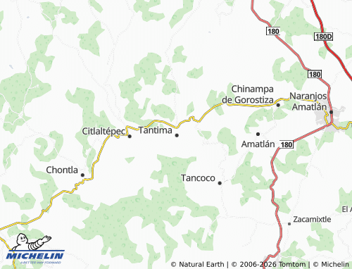 Kaart MICHELIN Centro - ViaMichelin
