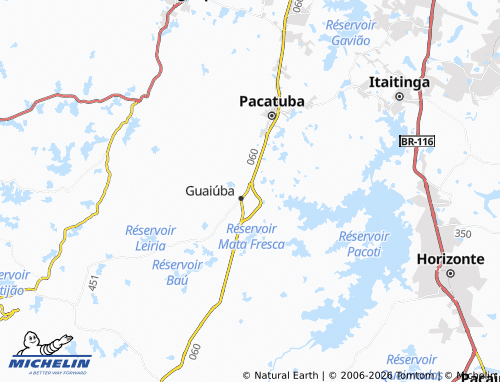 Carte MICHELIN Accioly - ViaMichelin