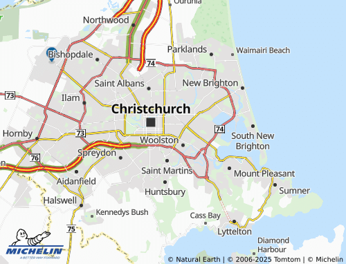 MICHELIN Phillipstown map - ViaMichelin