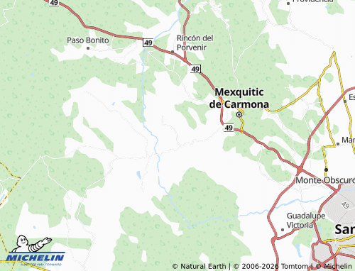 Mapa MICHELIN Juan Manuel - ViaMichelin
