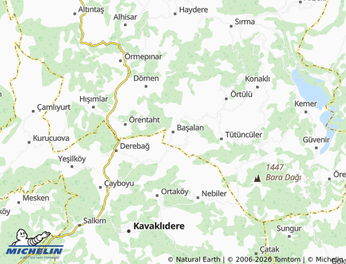 Mappa MICHELIN Başalan - ViaMichelin