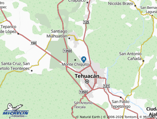 Mappa MICHELIN Las 3 Compuertas - ViaMichelin