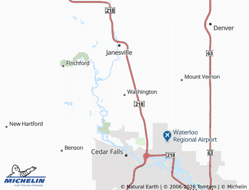 Mappa MICHELIN Washington - ViaMichelin
