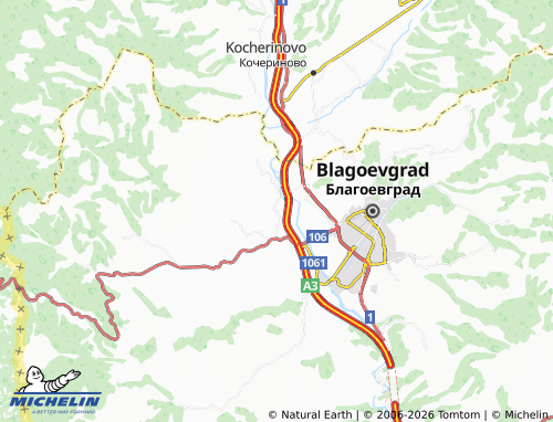 MICHELIN-Landkarte Balgarchevo - ViaMichelin
